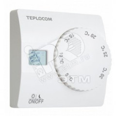 Термостат комнатный Teplocom TS-2AA/8A, проводной, реле 250В, 8А