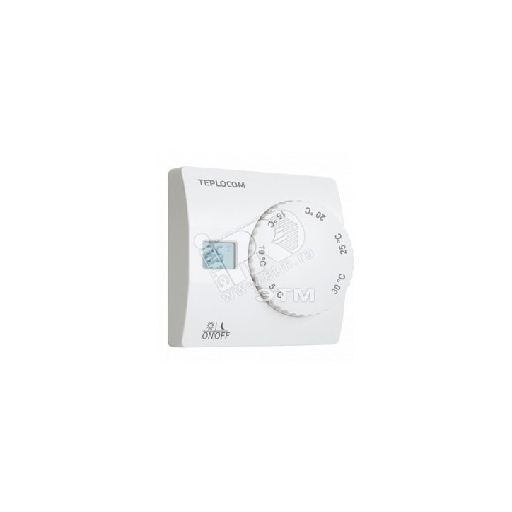 Термостат комнатный Teplocom TS-2AA/8A, проводной, реле 250В, 8А