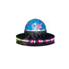 Светодиодный светильник-проектор ULI-Q305 3,5W/RGB BLACK Напольный Серия DISCO, многоцветный Горизонтальная и вертикальная проек