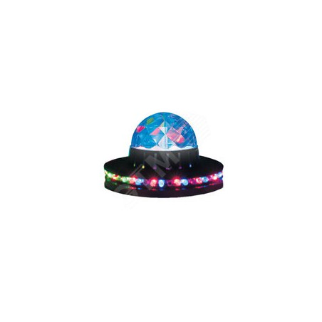 Светодиодный светильник-проектор ULI-Q305 3,5W/RGB BLACK Напольный Серия DISCO, многоцветный Горизонтальная и вертикальная проек