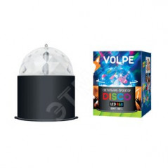 Светодиодный светильник-проектор ULI-Q302 Серия DISCO многоцветный ТМ VOLPE Напряжение 220В Кабель с вилкой (в комплекте) Цвет к