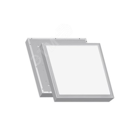 Светильник светодиодный ДВО/ДПО-48w 4800лм 6500К opal-sand IP20 с БАП на 3 часа
