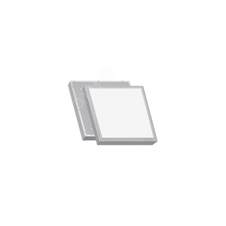 Светильник светодиодный ДВО/ДПО-48w 4800лм 6500К opal-sand IP20 с БАП на 3 часа