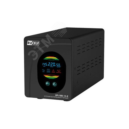 Источник бесперебойного питания UPI-500-12-E, Line-interactive, 500 ВА/300 Вт, 1/1