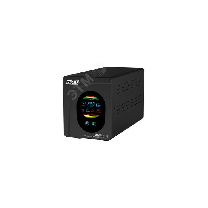 Источник бесперебойного питания UPI-500-12-E, Line-interactive, 500 ВА/300 Вт, 1/1