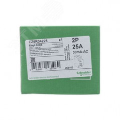 ДИФ. ВЫКЛ. EASY 9 (УЗО) 2П 25А 30мА AC 230В -S-