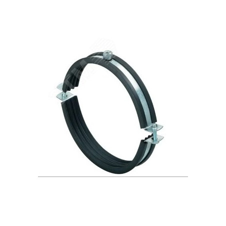 Хомут для воздуховода 560 мм с уплотнением