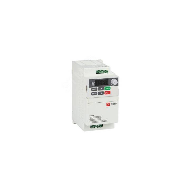 Преобразователь частоты 0,7 кВт 1х230В VECTOR-75 compact EKF Basic