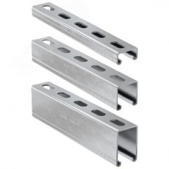 Профиль монтажный fischer FLS С-образный для легких нагрузок ОЦ, 17x31x1x2000 мм