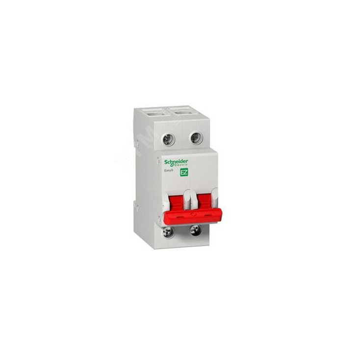 ВЫКЛ. НАГРУЗКИ EASY9 (мод. рубильник) 2П 63А 400В -S- ВЫКЛ. НАГРУЗКИ EASY9 (мод. рубильник) 2П 63А 400В -S-