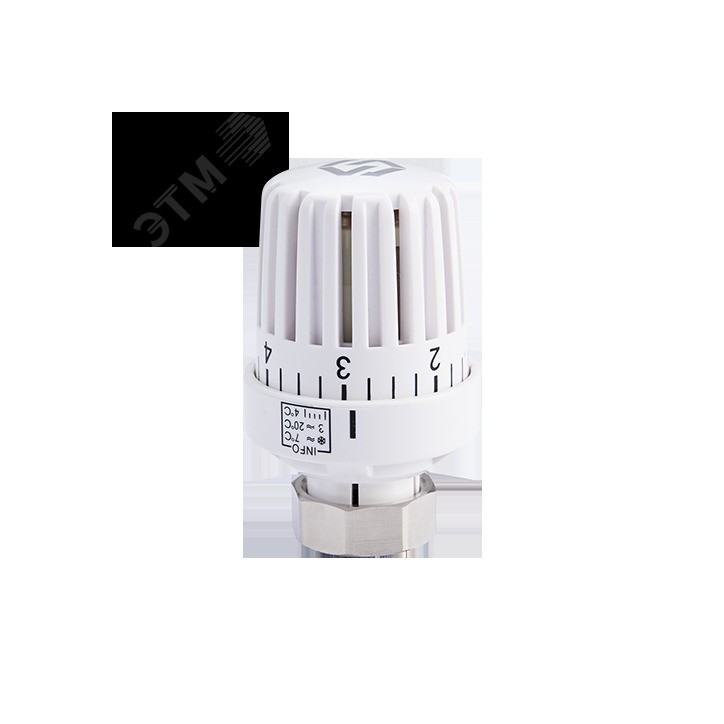 Головка термостатическая с жидкостным датчиком М 30х1.5