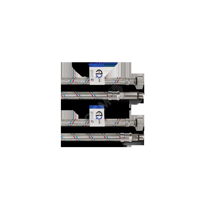 Подводка для смесителя M10X1/2' 40см (пара) Подводка для смесителя M10X1/2' 40см (пара)