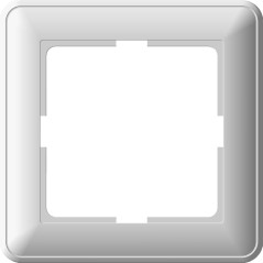 W59 Рамка 1 пост белая