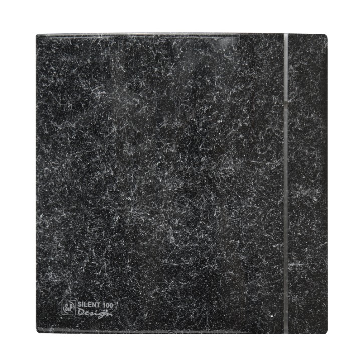 SILENT-100 CZ MARBLE BLACK DESIGN-4C (220-240V 50HZ) RE Вентилятор,