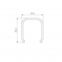 Блок питания ARPJ-SP-68350-PFC (24W, 34-68V, 0.35A) (IP67 Пластик, 5 лет)