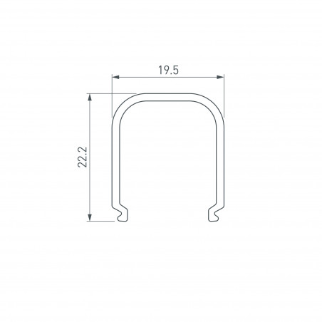 Блок питания ARPJ-SP-68350-PFC (24W, 34-68V, 0.35A) (IP67 Пластик, 5 лет)