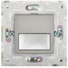 SKANDY Подсветка LED встраиваемая SK-L01N никель IEK