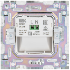SKANDY Подсветка LED встраиваемая SK-L01N никель IEK