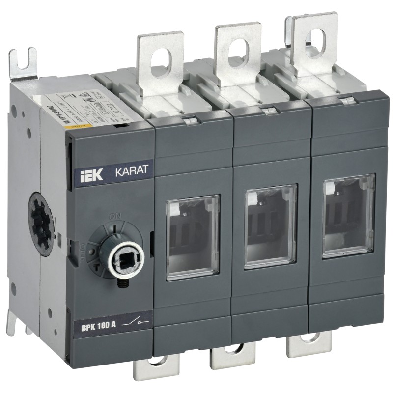 Выключатель-разъединитель ВРК без рукоятки управления 3P 160А KARAT