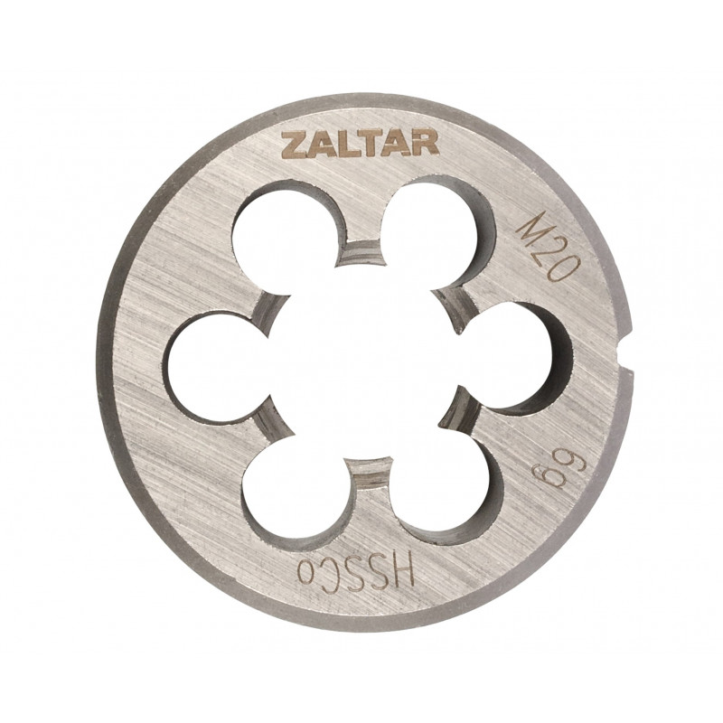 Плашка круглая резьбонарезная HSS-E, DIN 223 B (DIN EN 22568), M20x2.5, 45x18