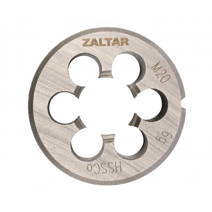 Плашка круглая резьбонарезная HSS-E, DIN 223 B (DIN EN 22568), M20x2.5, 45x18