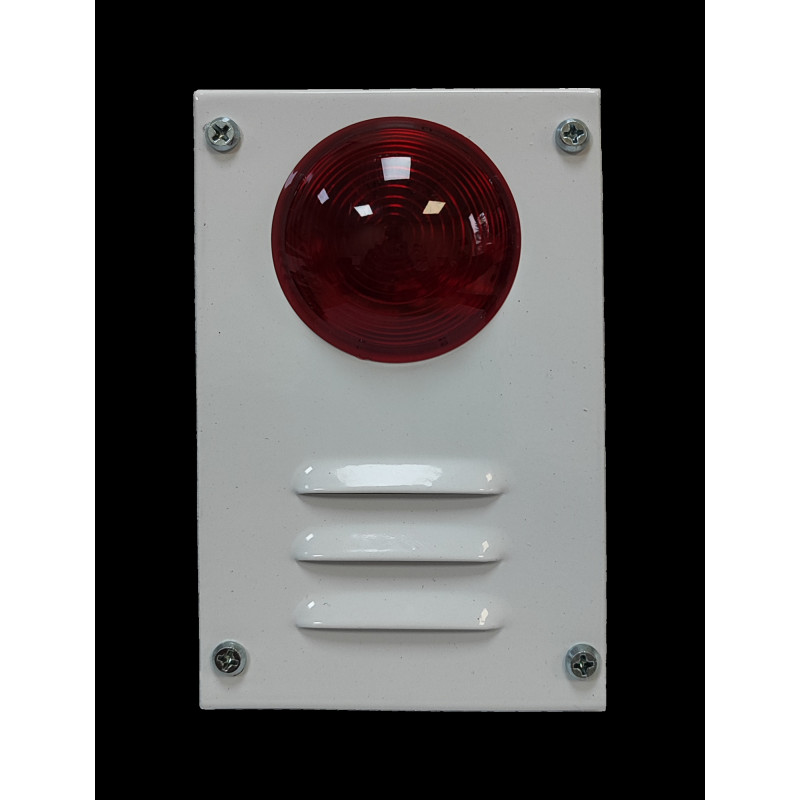 Гром-12К исп.3 (У) Комбинированный (светозвуковой) оповещатель уличный, 12В, 20/20мА, 105 Дб, IP52, -50..+50С