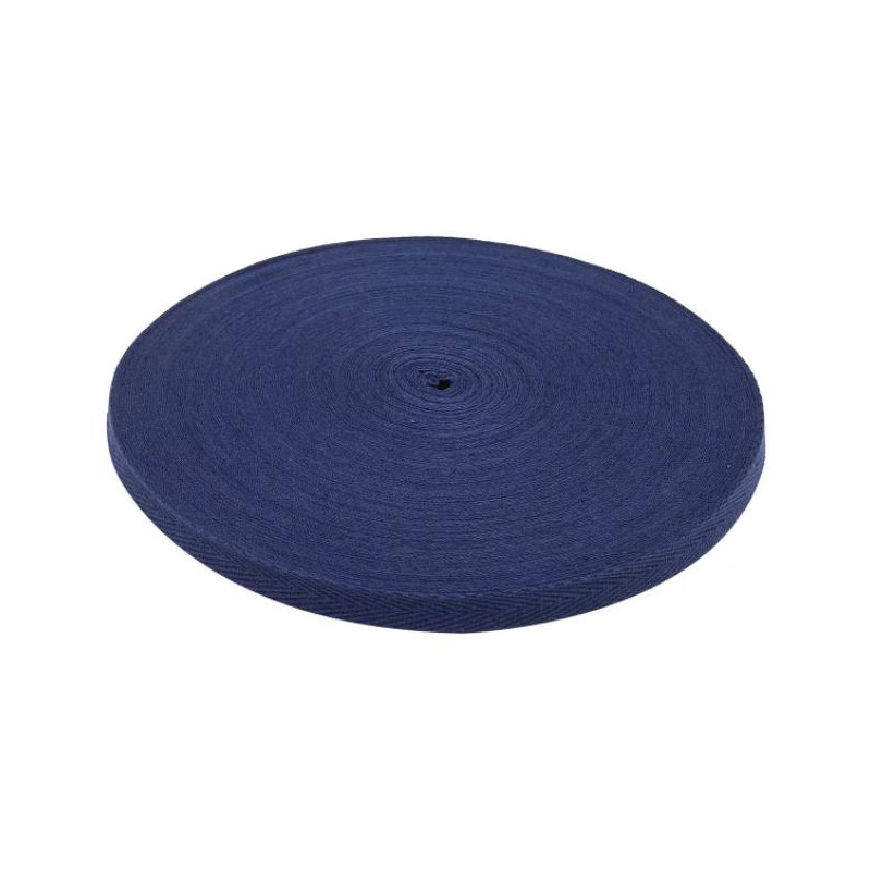 Монтажная лента текстильная 50 м цвет: синий