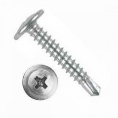 Саморез 4.2х32 по металлу пресс-шайба сверло оцинкованный