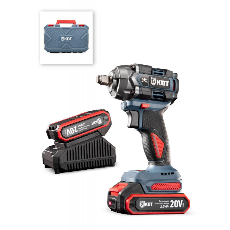 Гайковерт WB-20-350 ударный аккумуляторный бесщеточный с присоединительным квадратом 1/2''