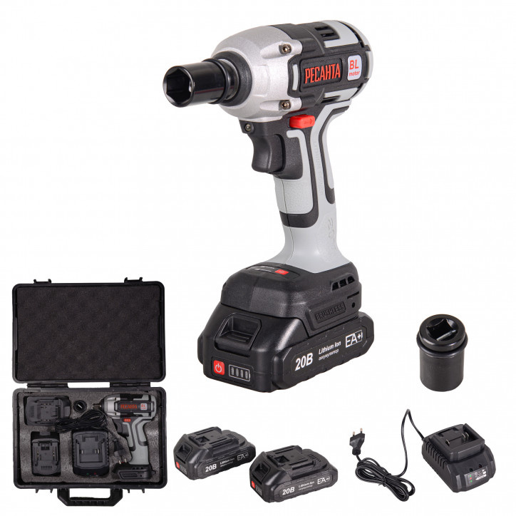 Гайковерт аккумуляторный АГ-300/20Li в кейсе Гайковерт аккумуляторный АГ-300/20Li в кейсе