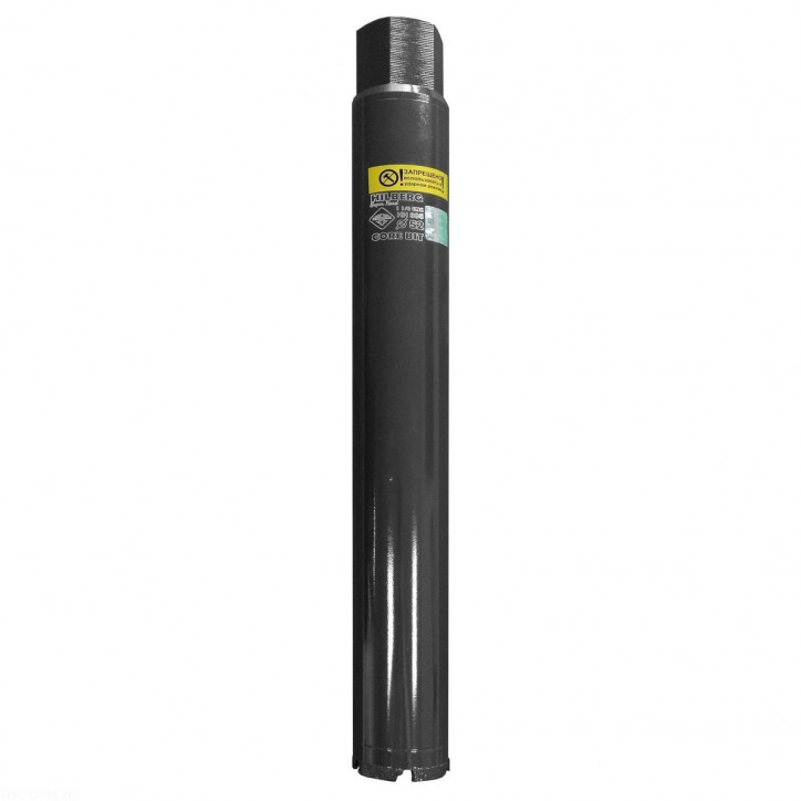 Коронка алмазная 52х450 Hilberg Super Hard 1 1/4 UNC Коронка алмазная 52х450 Hilberg Super Hard 1 1/4 UNC