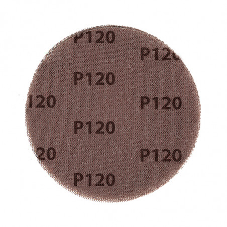 Диск шлифовальный на сетчатой основе 125 мм, Р120, 5 шт