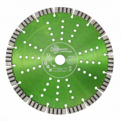 Диск алмазный отрезной 230х22,23х12 Сегмент Турбо серия Grand hot press