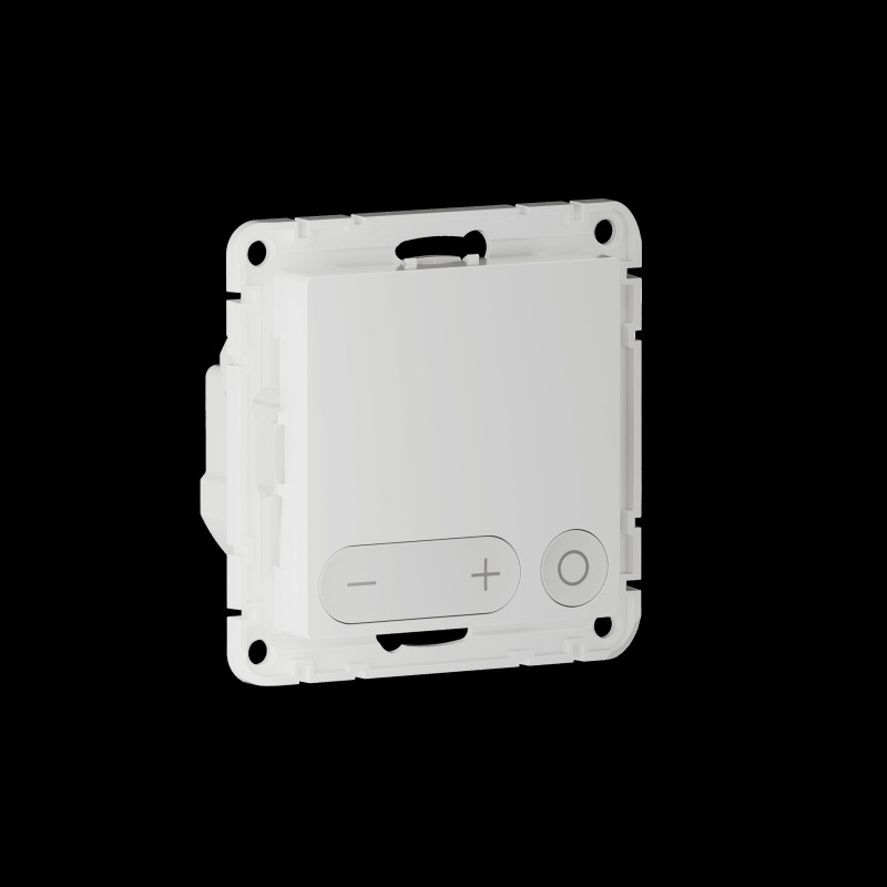 ATLASDESIGN SMART Термостат программируемый для электрического теплого пола, Zigbee, 16 А, мех., БЕЛЫЙ