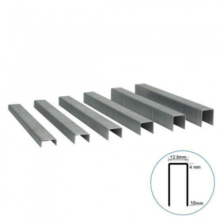 Скобы обивочные для тканей тип 80 (10 мм, 21GA, 380, A ,12000 шт/уп)