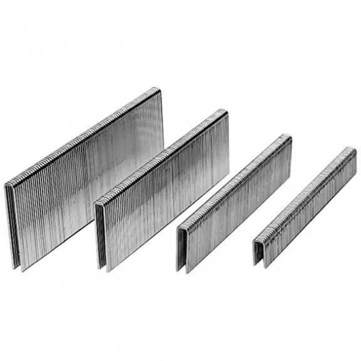 Скоба каркасная для сборки мебели тип 90 (19 мм, 18GA, E, KL6000 ,5000 шт/уп) Скоба каркасная для сборки мебели тип 90 (19 мм, 18GA, E, KL6000 ,5000 шт/уп)