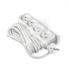 Удлинитель 4х7м Е-204 ПВС 2х1