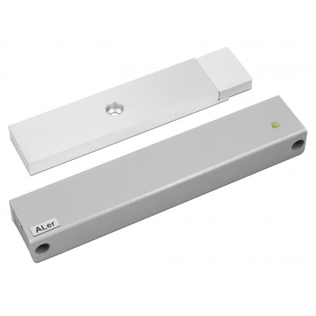 Замок электромагнитный AL-400 Premium 12V серый