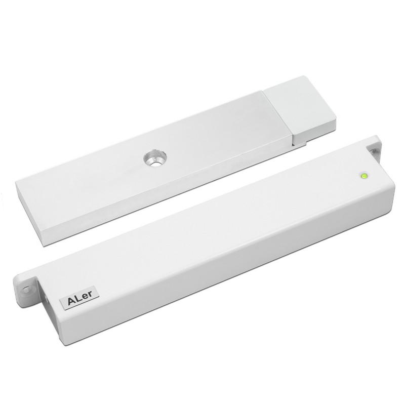 Замок электромагнитный AL-300 Premium 12V белый