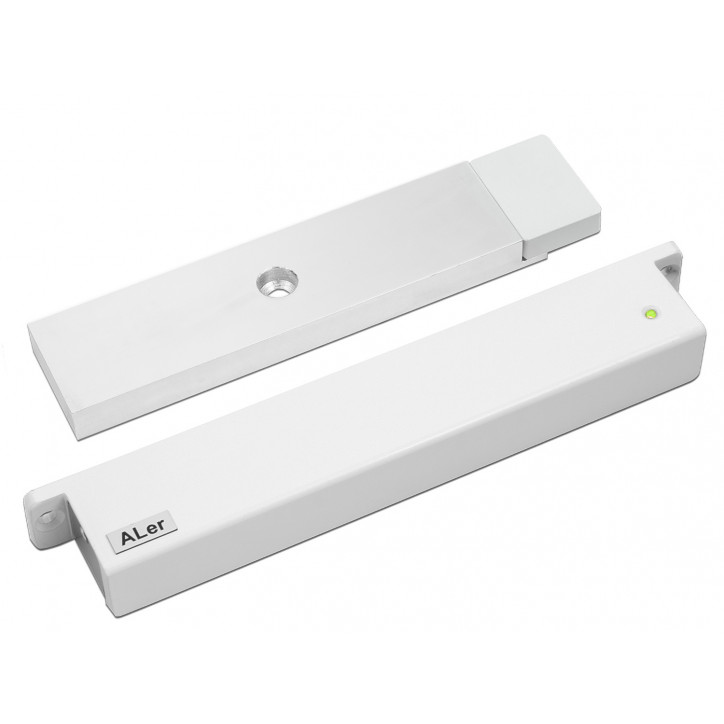 Замок электромагнитный AL-300 Premium 12V белый Замок электромагнитный AL-300 Premium 12V белый