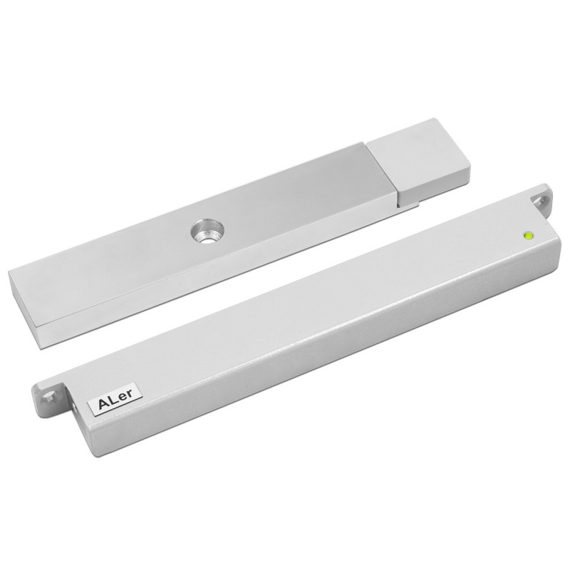 Замок электромагнитный AL-200 Premium 12V серый