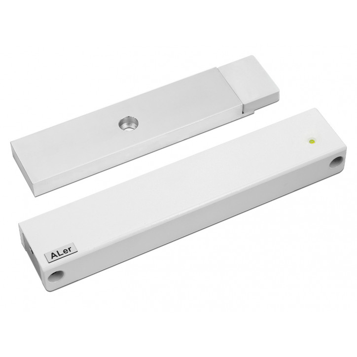 Замок электромагнитный AL-400 Premium 12V белый Замок электромагнитный AL-400 Premium 12V белый
