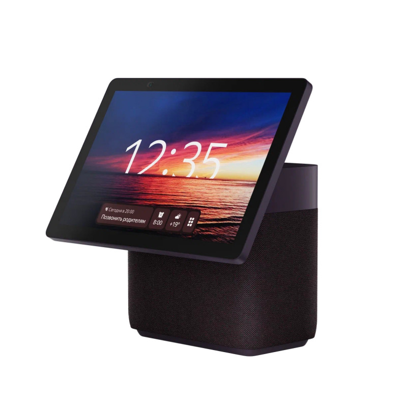 Колонка умная Яндекс Станция Дуо Макс с Zigbee, красная, YNDX-00055RED