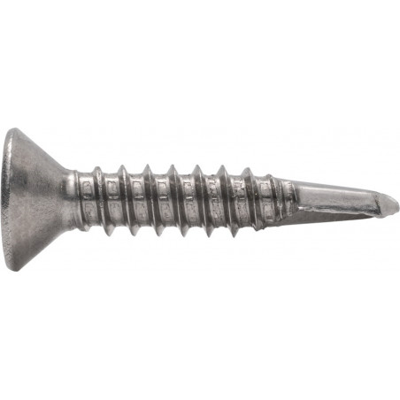 Саморез с потайной головкой с буром DIN 7504O 5,5x 38 A2