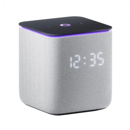 Колонка умная Яндекс Станция Миди с Zigbee, серая, YNDX-00054GRY