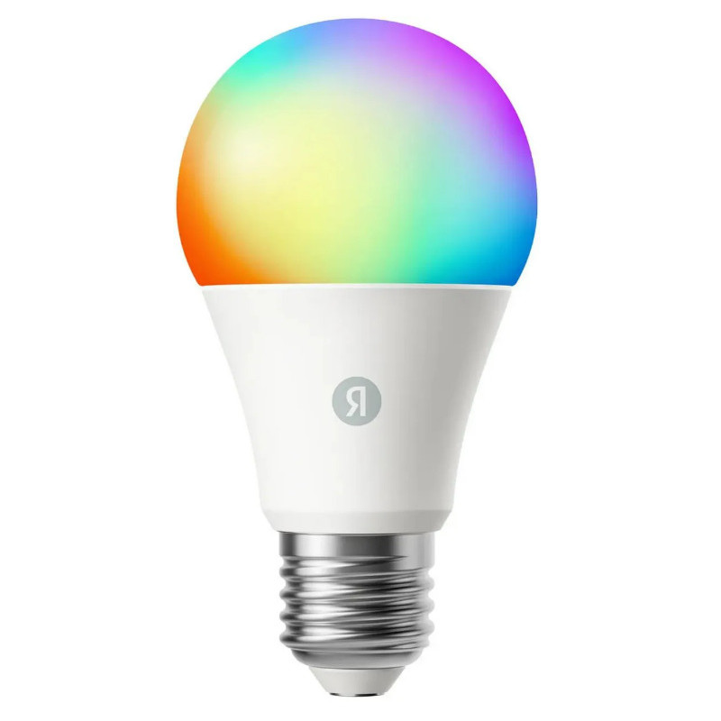 Лампочка умная Яндекса E27 RGB, YNDX-00553