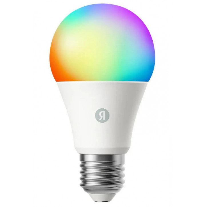 Лампочка умная Яндекса E27 RGB, YNDX-00553 Лампочка умная Яндекса E27 RGB, YNDX-00553