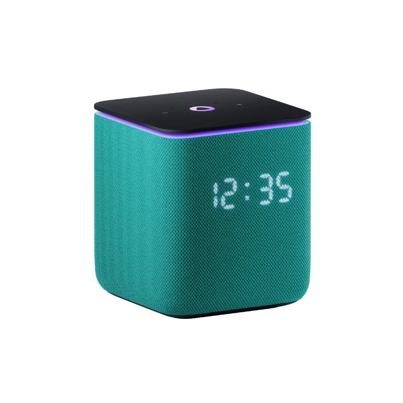 Колонка умная Яндекс Станция Миди с Zigbee, изумрудная, YNDX-00054EMD