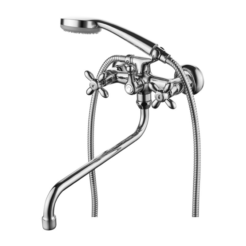 Смеситель для ванны с длинным изливом Jeals