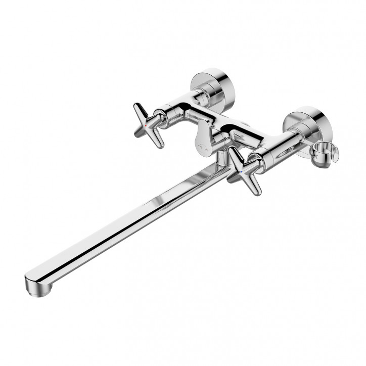 Смеситель для ванны с длинным изливом Acros